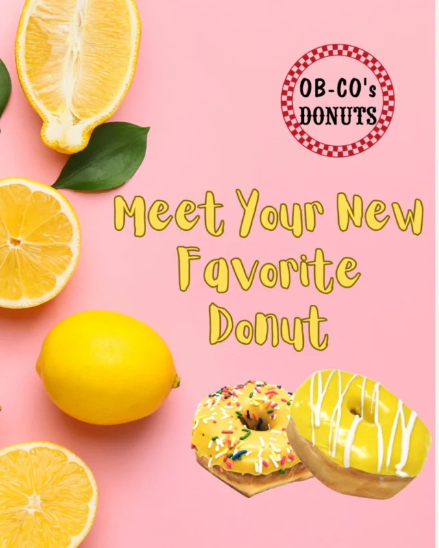 When life gives us lemons… we make donuts 🍋🍩
Now serving our NEW Lemon Frosted Donut for a limited time only! Sweet, refreshing, and the perfect bite of sunshine.

#Donuts #JerseyShore #lemon #eatlocal